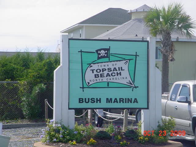 Sign for Bush Marina Sign for Bush Marina